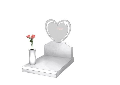 Dessin CIN ALLIANCE STÈLE COEUR BLANCHE