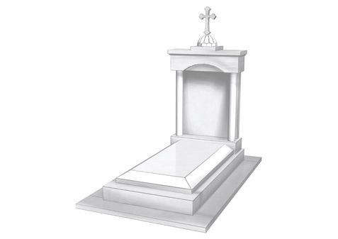 Dessin Demi-Chapelle 2 100x200