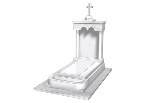 Dessin Demi-Chapelle 3 100x200