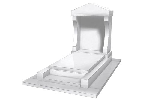 Dessin Demi-Chapelle 6 100x200