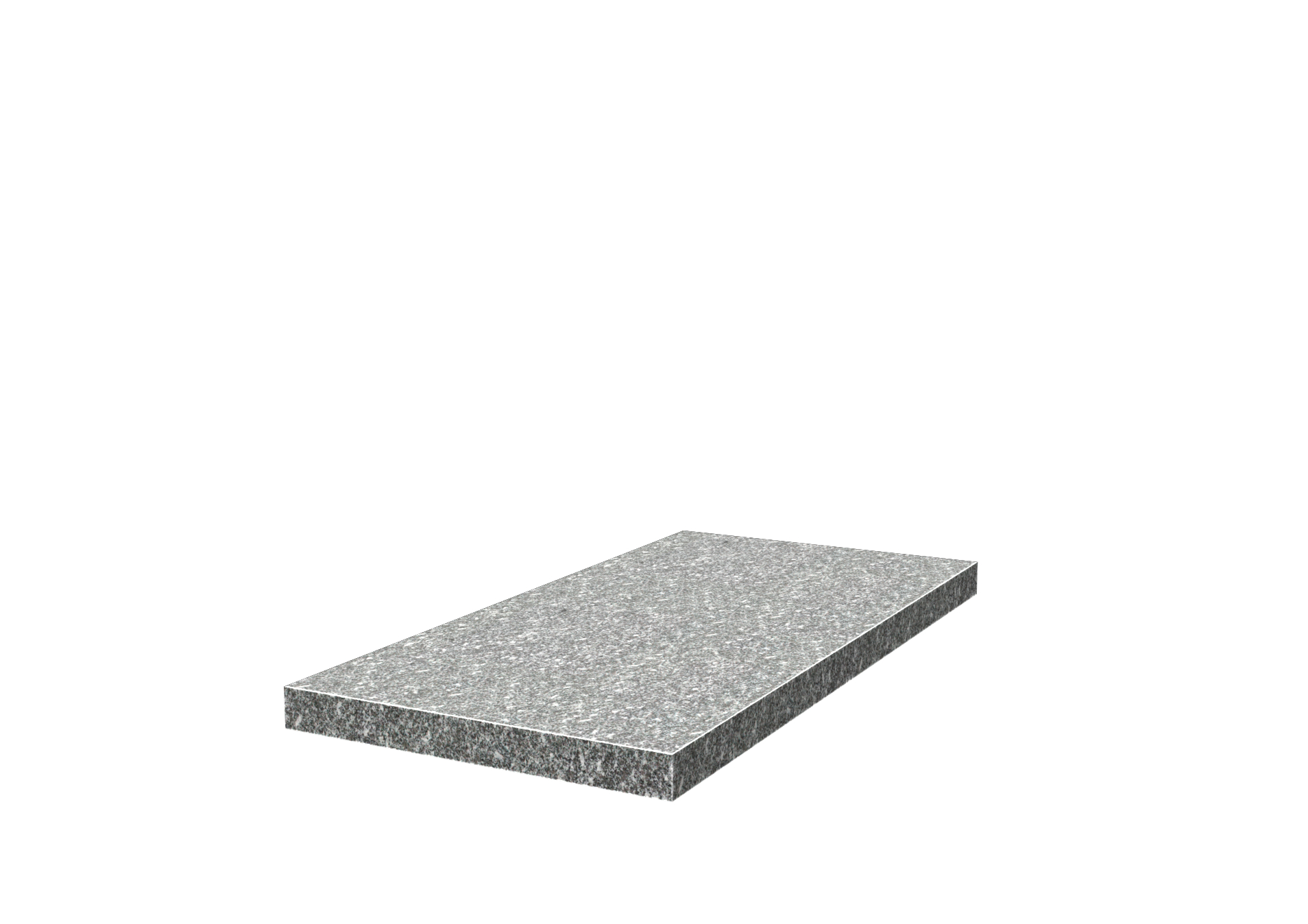 Monument Tombale Simple 200x100x10 - Granits Michel Maffre
