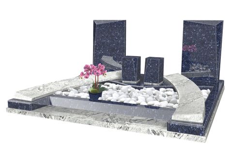 Monument MONUMENT DOUBLE CITY en Labrador Bleu Hq