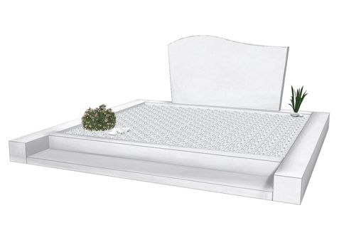 Dessin Monument Double Entourage 5PPD Jardinet