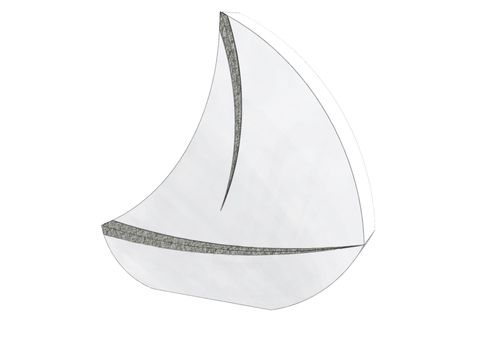 Dessin Petit Voilier